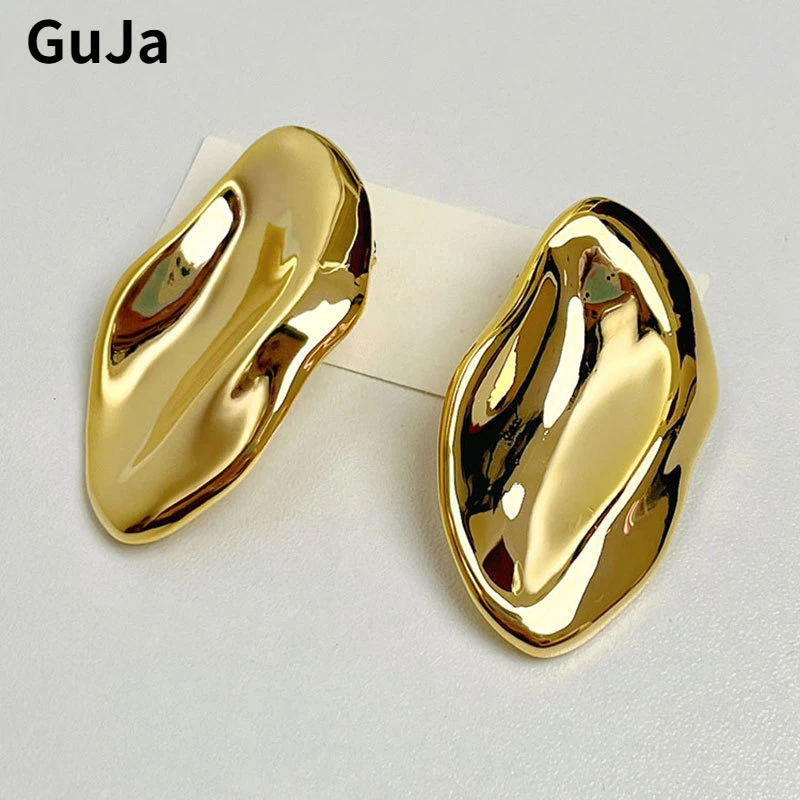 여성용 불규칙한 드롭 귀걸이, 패션 주얼리, 유럽과 미국 디자인, 과장된 귀 액세서리, 선물, 핫 세일