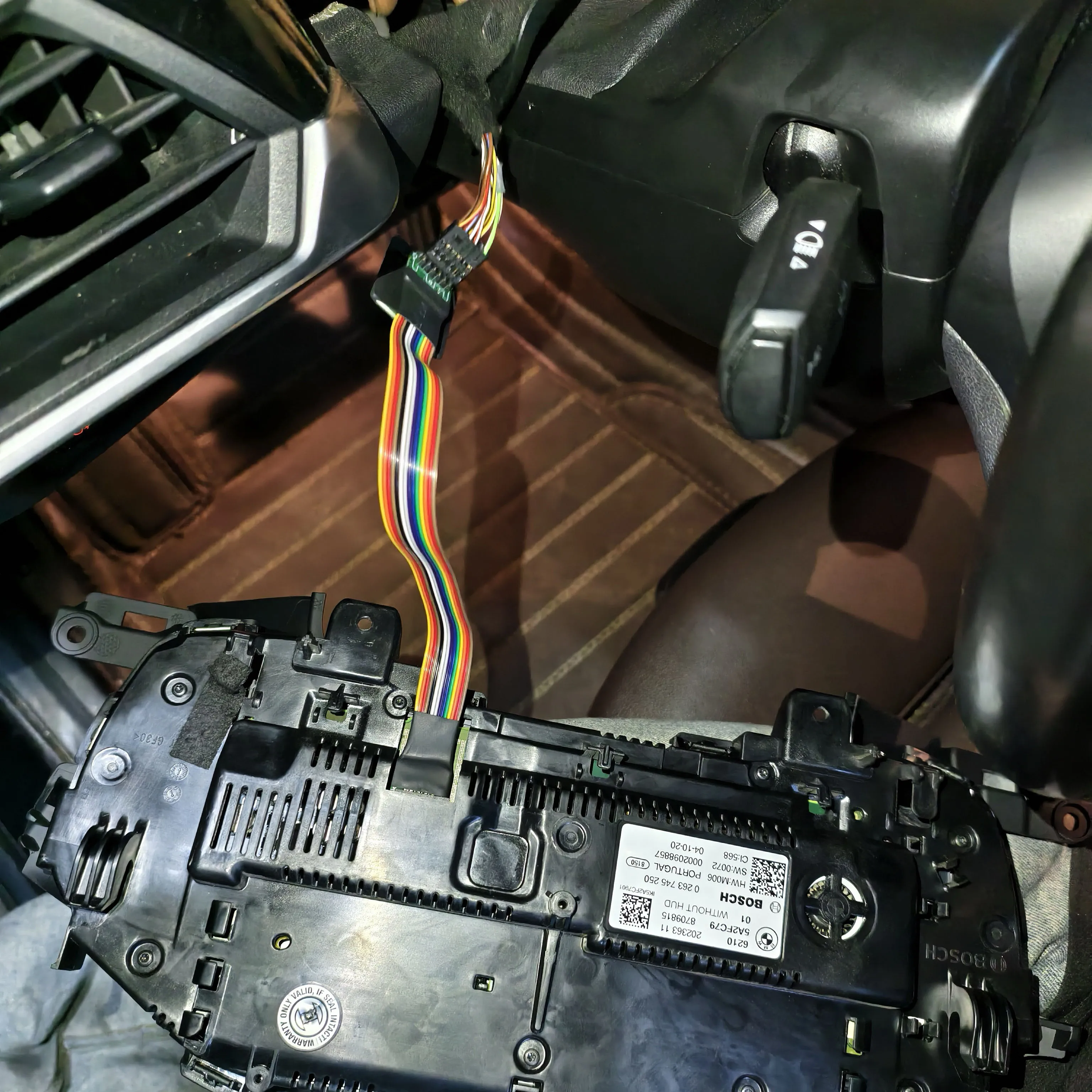 Yanhua for BMW ID7 Full LCD Instrument Can Filter for BMW G Series Instrument used on Cluster Calibration Plug and Play