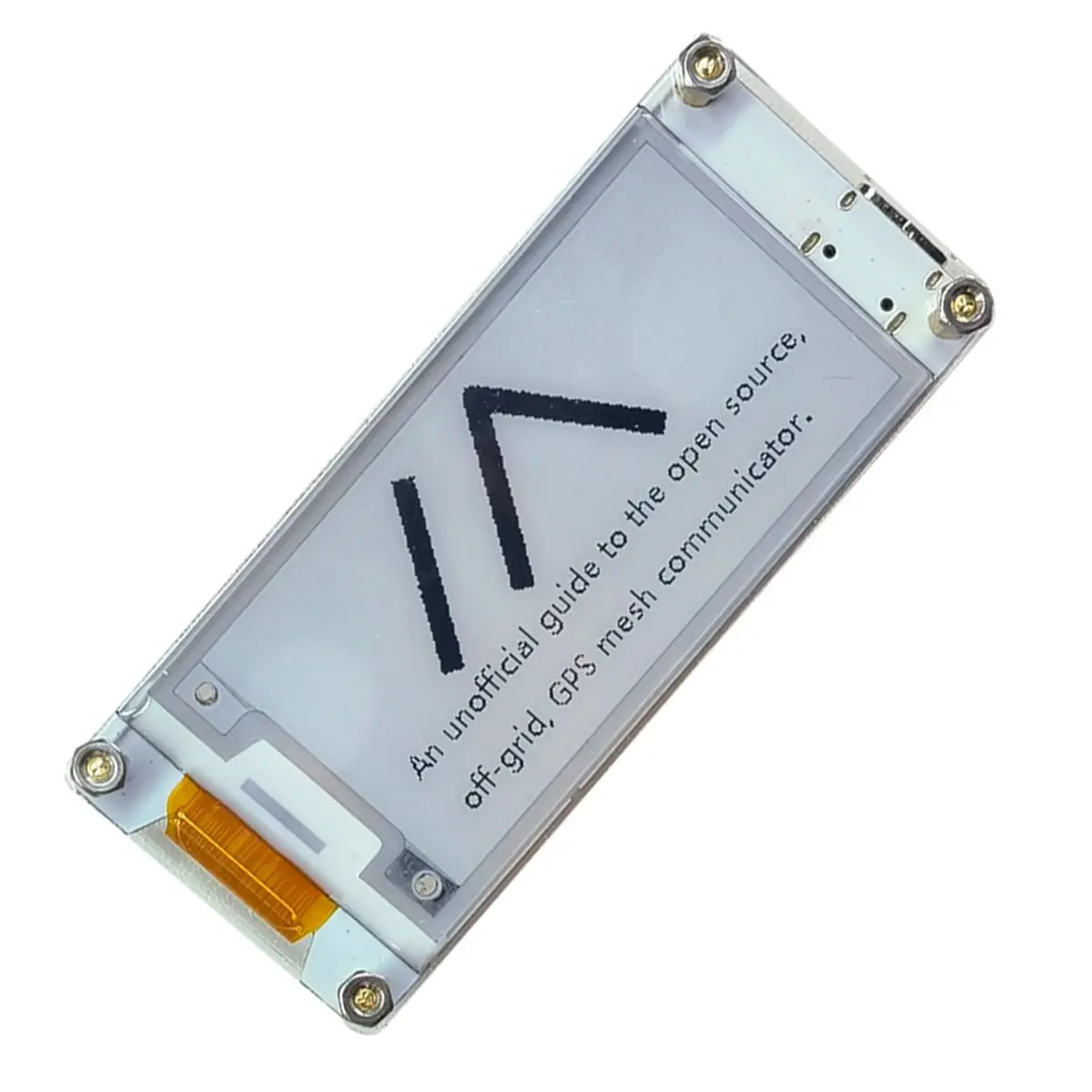 

Wireless Paper Meshtastic ESP32-S3FN8+SX1262 LoT Wi-Fi, LoRa,BLE Eink Display 863-928MHz