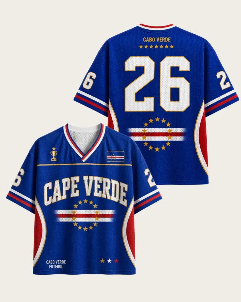American Retro Cape Verde 3D Printed Striped Men's and Women's Breathable Loose Mesh Support Short Sleeved Shirt