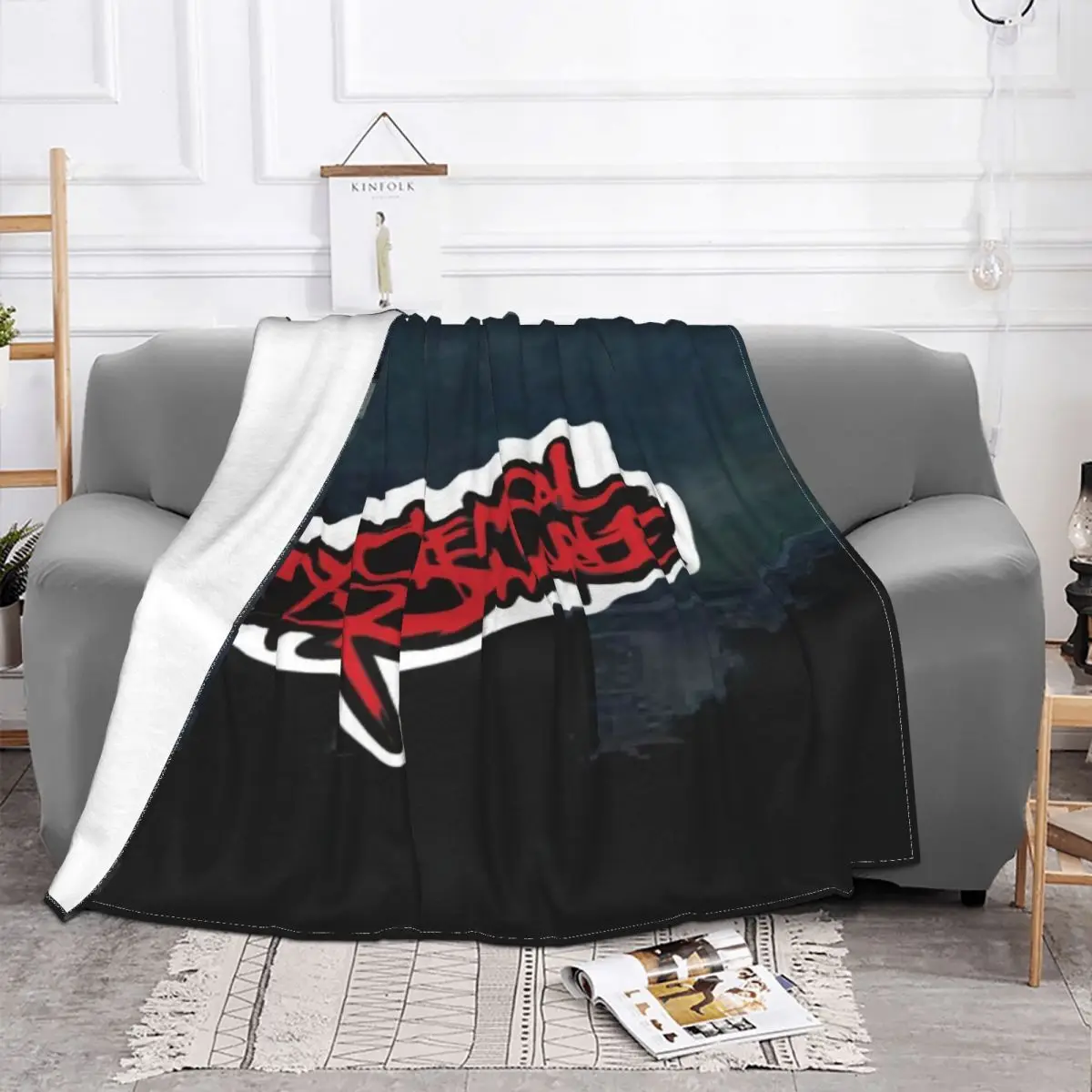 My Chemical Romance 621 Plush Couple Blankets Blankets And Blankets Throw Blanket