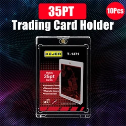 10 Pcs Pack Magnetic Trading Card Holder One Touch Case UV Protection