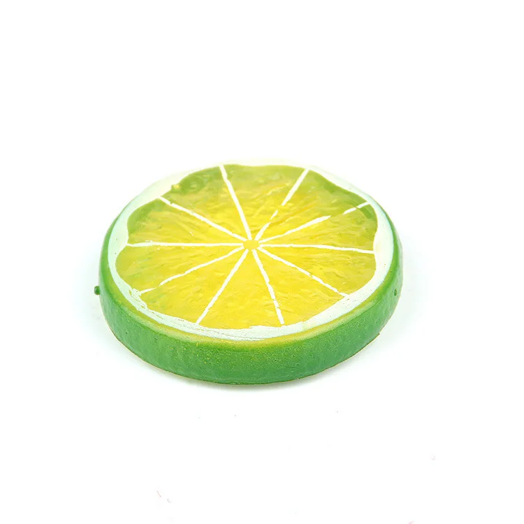 Simulated Lemon Slices Fake Fruit Ornaments Artificial Plastic Lemon Slices Model  Photography Decoration Food Props 2023