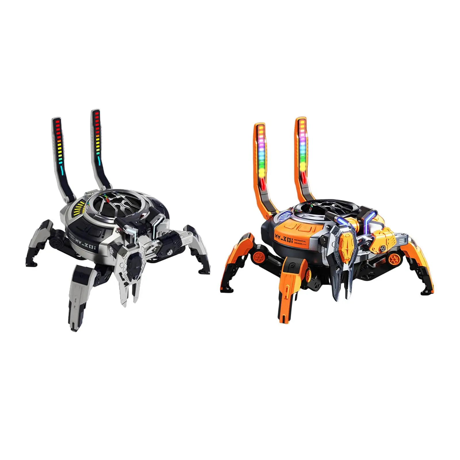 

Wireless Speaker Crab Shape Desktop Speaker 5V 2A Mecha Speaker Speaker Men Women Kids Birthday Gifts Creative Speaker