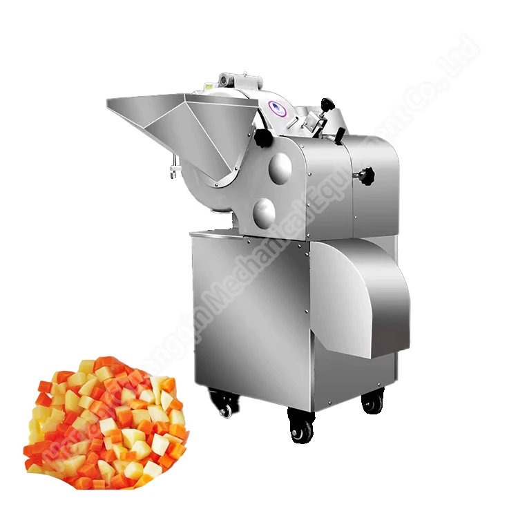 Onion Apple Fruit Slicer and Dicing Machine