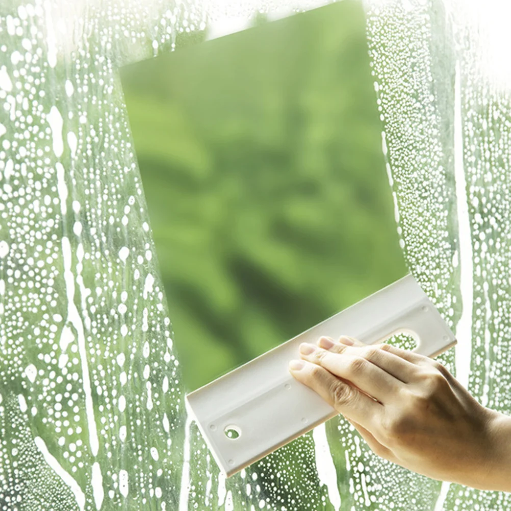 

1pcs Silicone Squeegee For Window Glass Shower Door Car Windshield Cleaning Tool Scrubber Waterproof Streak-Free Smooth