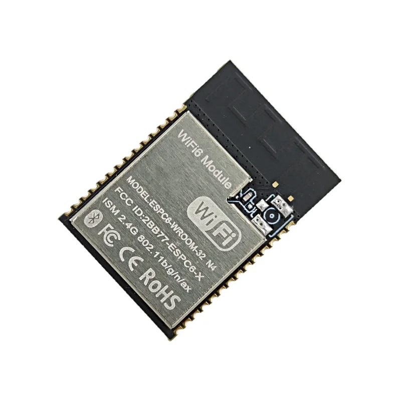 ESPC6-WROOM-32-N4 Module ESPC6-WROOM-32E-N4 WIFI6 Bluetooth 2.4G Zigbee Compatible with ESP32-C6-WROOM-1