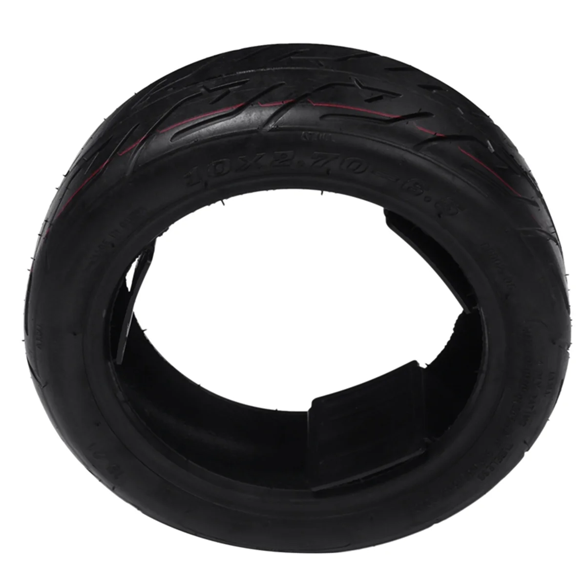 2pcs Tubeless Tire 10X2.70-6.5 Vacuum Tyres Fits Electric Scooter Balanced Scooter About 22.5cm Vacuum