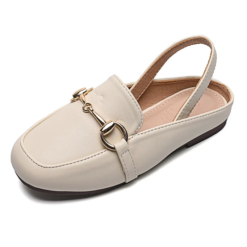Girls Closed-Toe Mules Slip-On Waterproof Fashion Casual Shoes Trending Ins Blogger Trending Shoes
