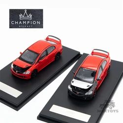 Champion 1:64 Honda Civic Type R FD2 Mugen RR Red Diecast Model Car