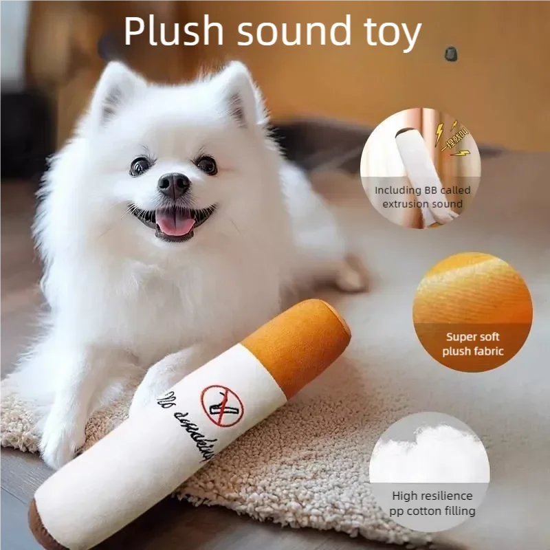 Plüsch Haustier Kauen Spielzeug Biss Beständig Simulierte Frühlingszwiebel Sounding Zähne Reinigung Interaktive Spielen Liefert Für Hund Katze – Detail 8
