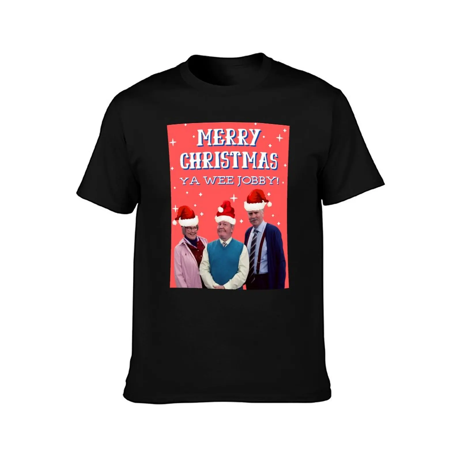 Merry Christmas Ya Wee Jobby - 2021 - Jack, Victor and Isa T-Shirt Quick Dry Sports Short Sleeve Tee T-Shirt