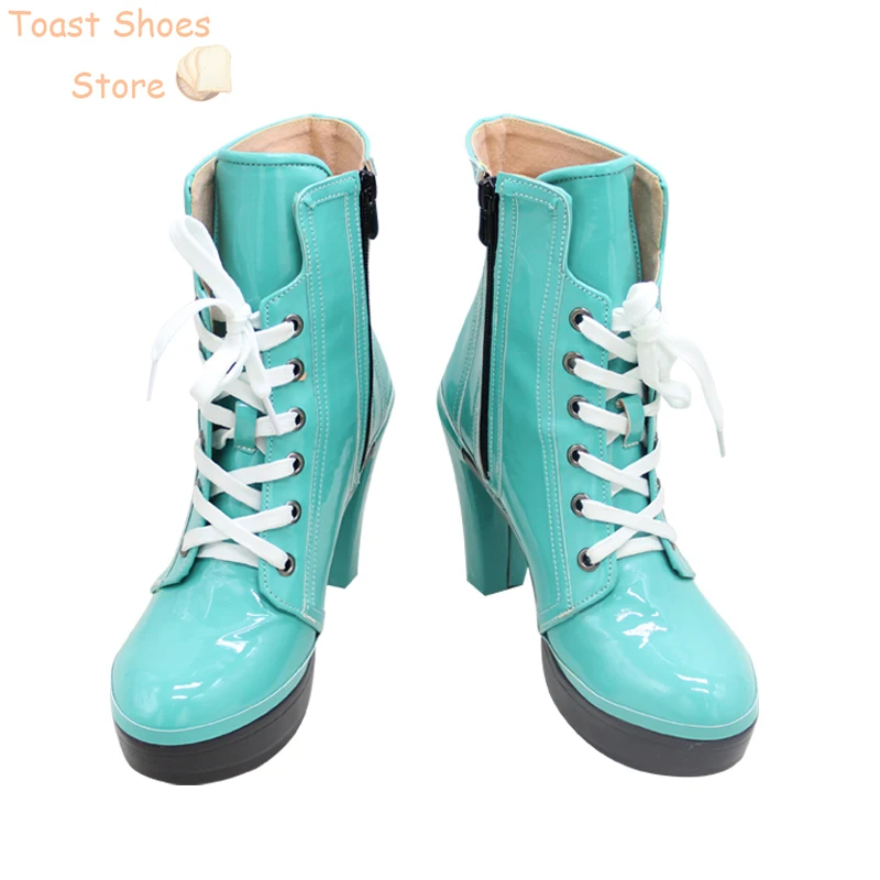 Kino Makoto Cosplay Schoenen Jupiter Cosplay Prop Pu Lederen Schoenen Halloween Laarzen Kostuum Prop