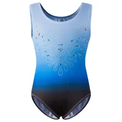 Gymnastics Leotards for Girls Dance Ballet One Piece Shiny Diamond