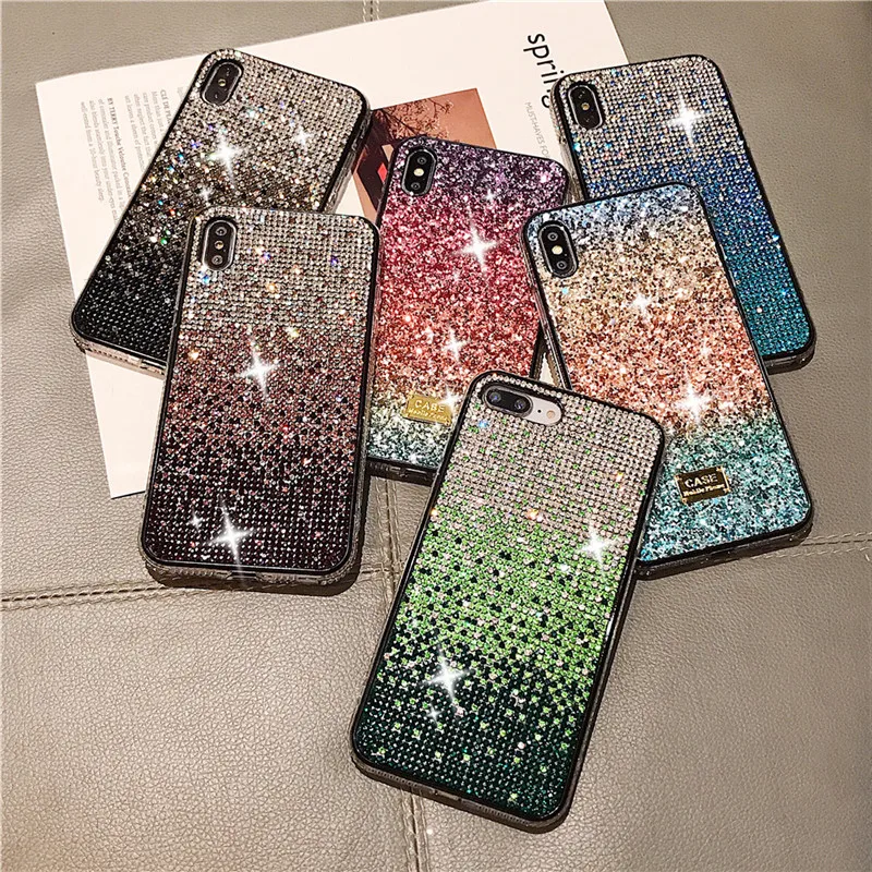 Luxury Bling Glitter Diamond Phone Case For Samsung Galaxy Note 20 10 S23 S22 S21 5G S20 Ultra S20Ultra S20Plus S10 Plus Cover