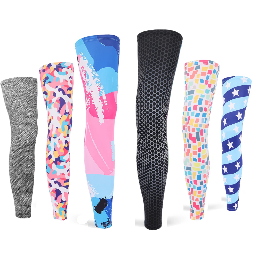 

Cycling Leg Protectors, Running Leg Sleeves, Sunscreen Leg Covers, Basketball, Beach, fishing Tattoo Sleeves Anti-UV Leg Warmers