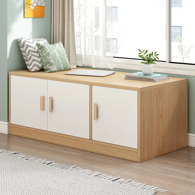 

Living room wooden locker window drawer dresser dining side cabinet floor cabinet small apartment simple home furniture