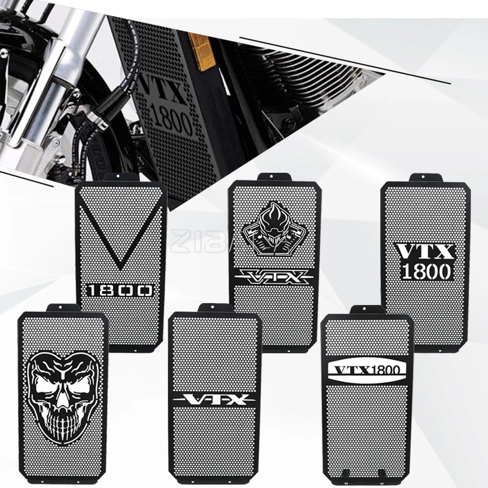 

Radiator Guard Grille FOR HONDA VTX1800 C F N R S T Protective Cover Grill 2002 2003 2004 2005 2006 2007 2008 Motorcycle Vtx1800