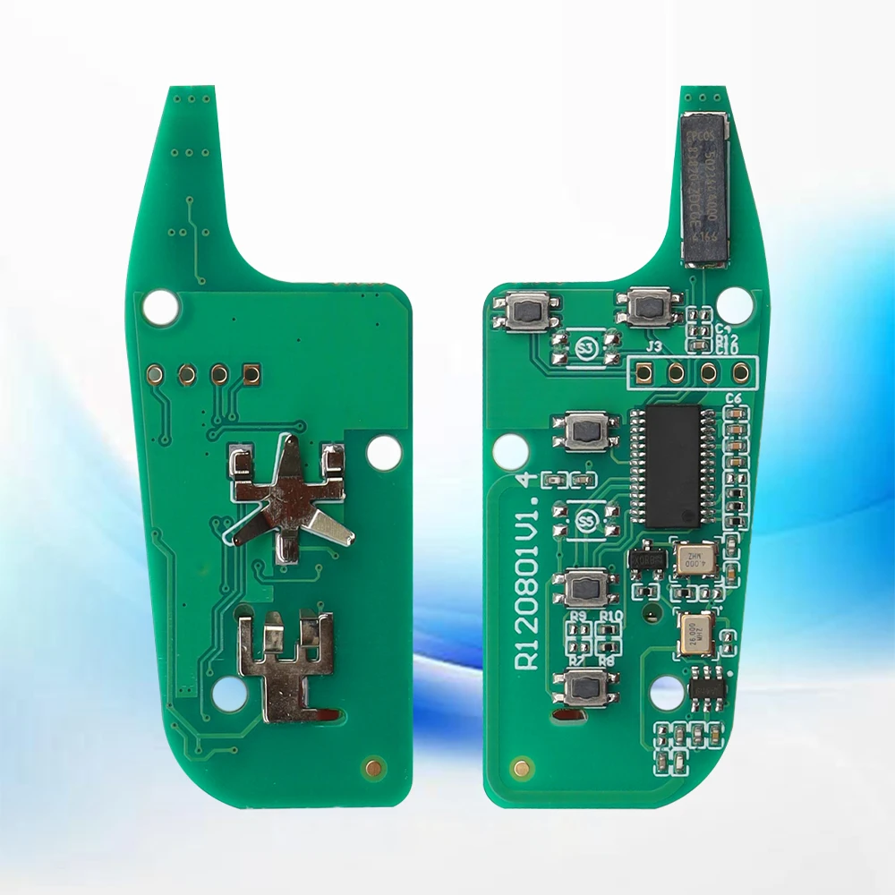 Leo FCC:N5F-A08TAA 164-R8255 Remote Flip car key For Ford Transit 2020 2021 2022 2023 5Button 315MHZ ID:49CHIP.HU101 Blade