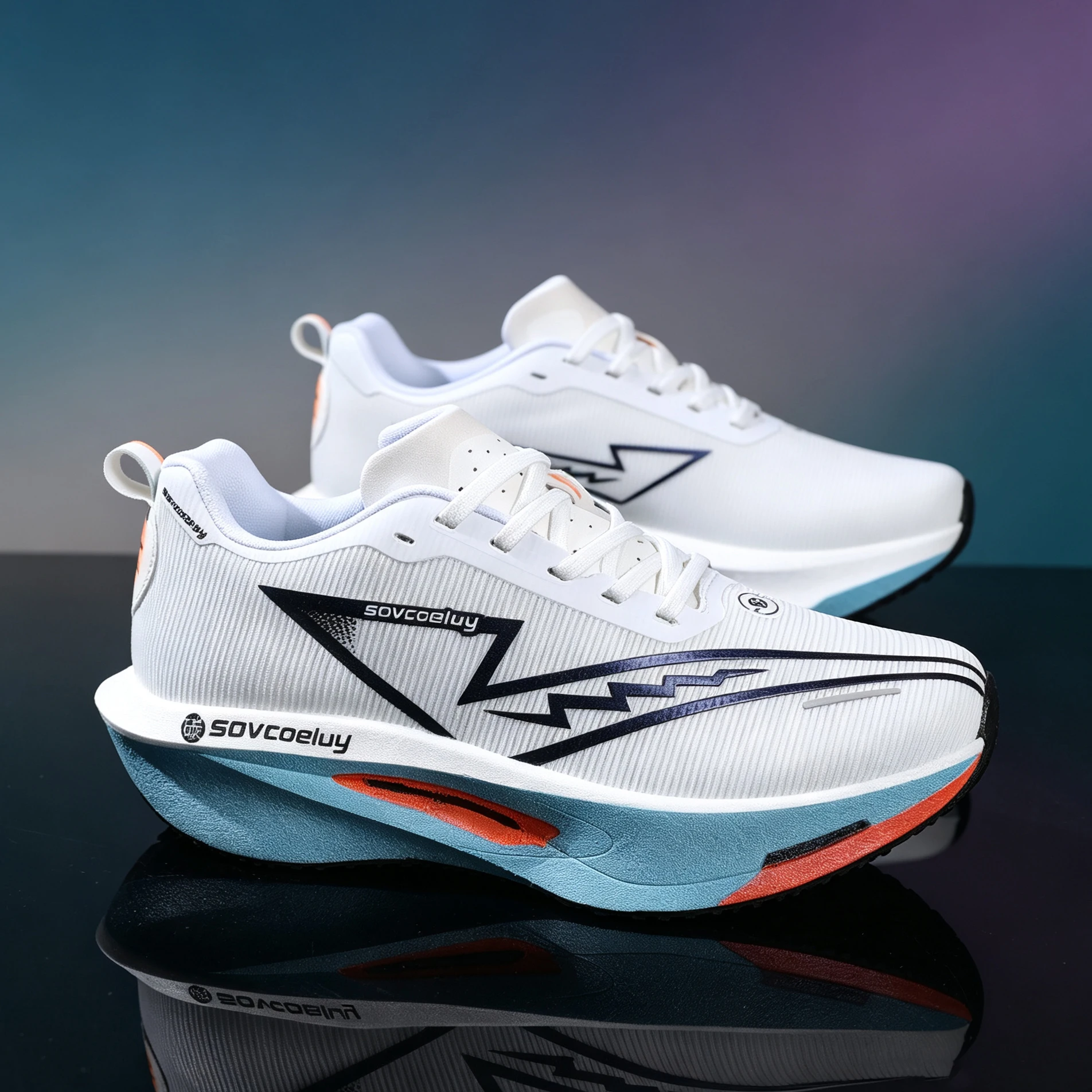 Running Shoes Carbon Board Speciality Marathon Men Sports Breathable Lightweight Women's Comfortable Athletic Nonskid Sneakers