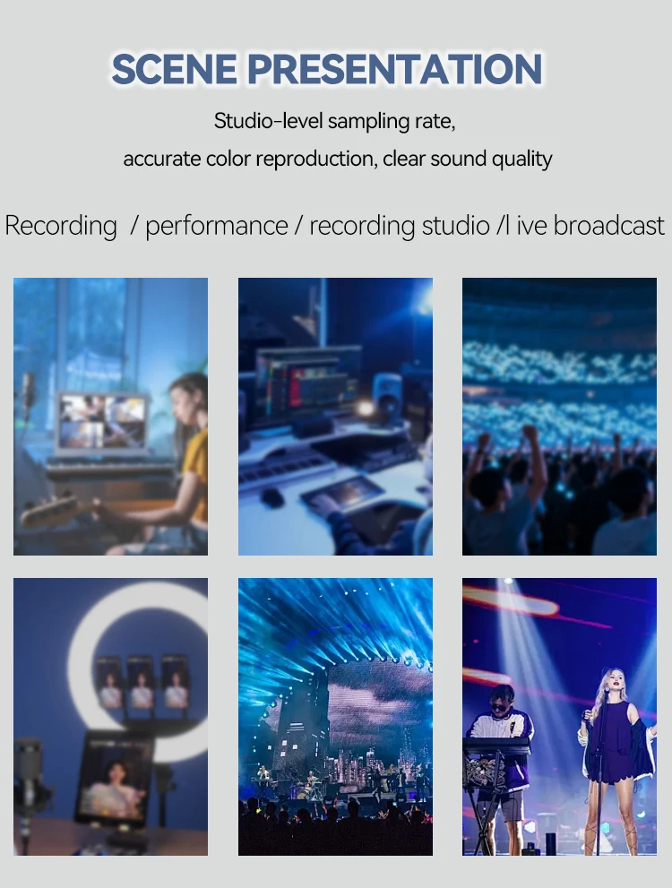 Paulkitson FLOW 8 Tragbarer Digitaler Audio-Mixer Bluetooth APP Fernbedienung Duale FX-Effektgeräte OTG Stereo für Live-Streaming Band DJ Bühne – Detail 10