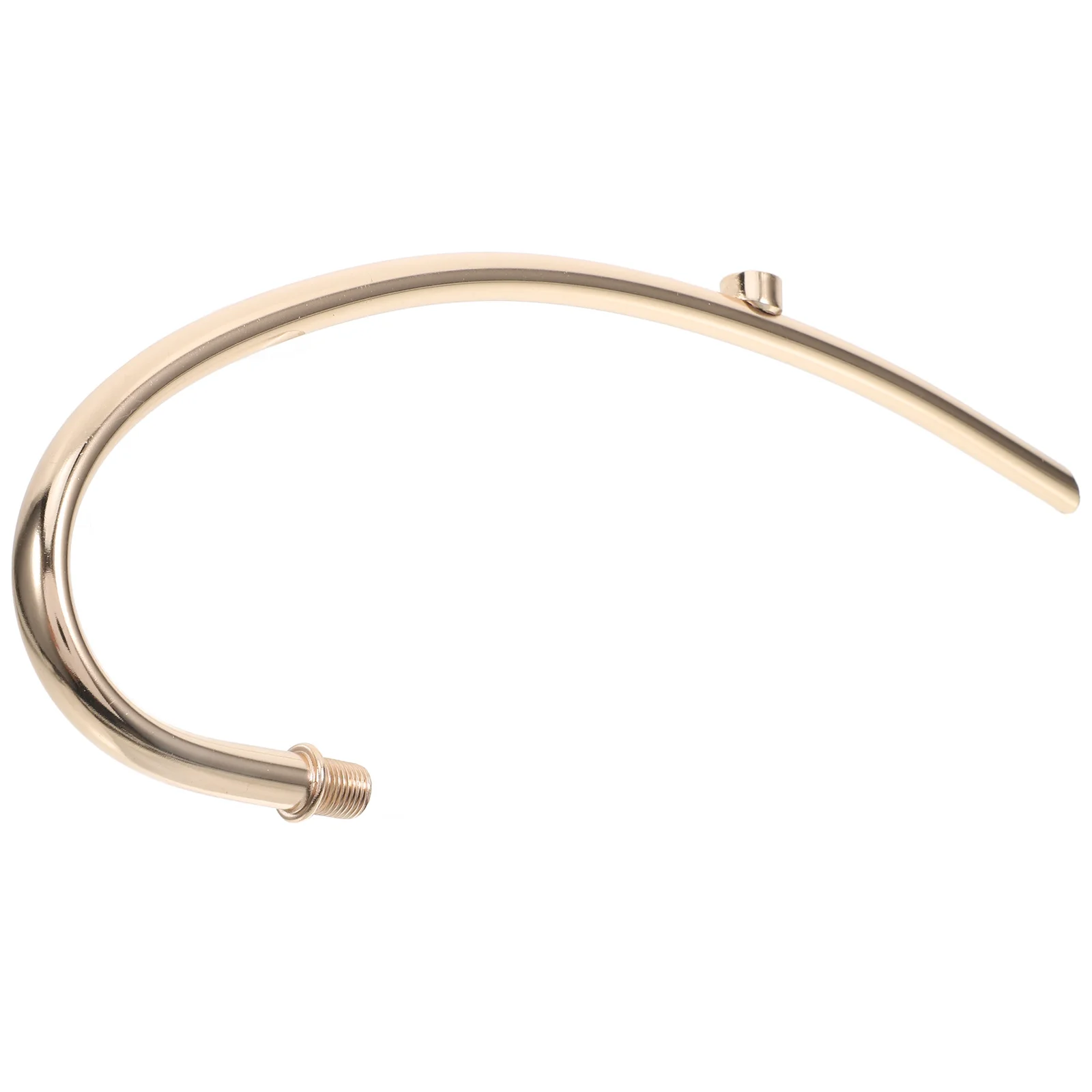 

1pc Wall Lamp Curved Stem Durable Iron M10 Threaded Tube For Lamp Repair Diy Lighting Fixture Replacement Parts