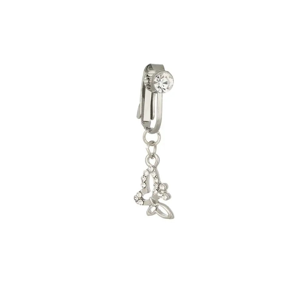 

Clip On Umbilical Navel Rings Cartilage Clip Faux Piercing Navel Clip on Belly Button Rings Fake Belly Rings Body Jewelry