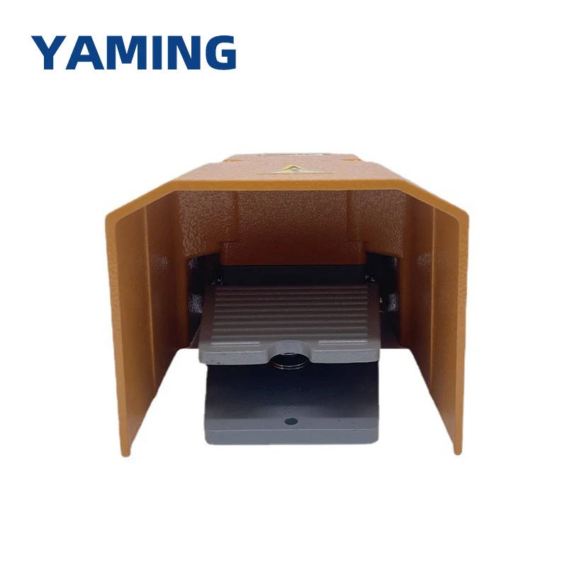 OFF-ON مفتاح سفلي 10A لكمة دواسة نوع AC380V IP44 آلة أداة الملحقات التحكم مقشر سبائك الألومنيوم LT5 LTH-1/6