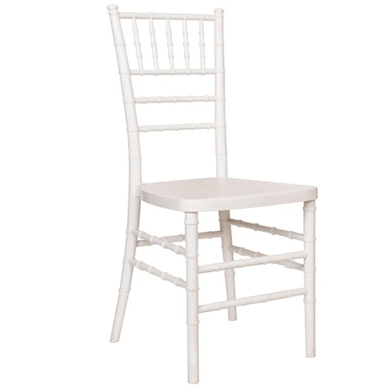 Commercial Indoor Wedding Banquet Festival Sturdy and Durable Load-bearing Resin Bamboo Chair