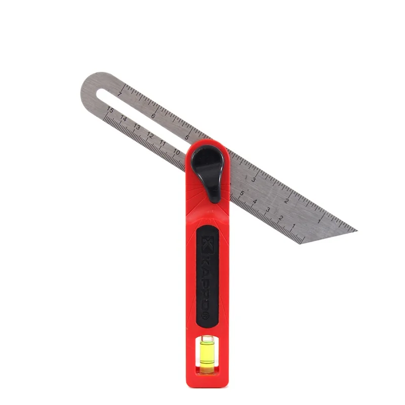 

T-Type Angle Ruler 45 Degree Bevel Ruler Adjustable Movable Tile Marking Ruler High Precision Woodworking Square