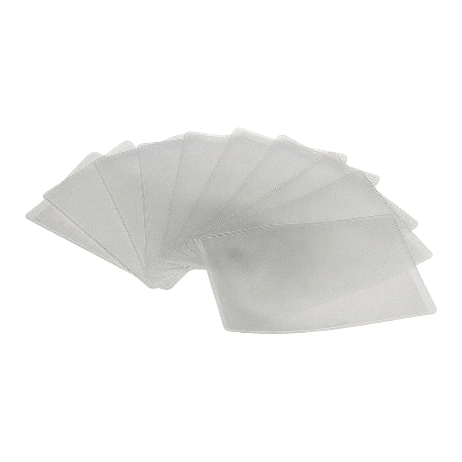 Soft Plastic for credit Debit Card Holder ID Sleeve Cover Wallet 16 Pack Waterproof and for durable Fits Standard Size Cards