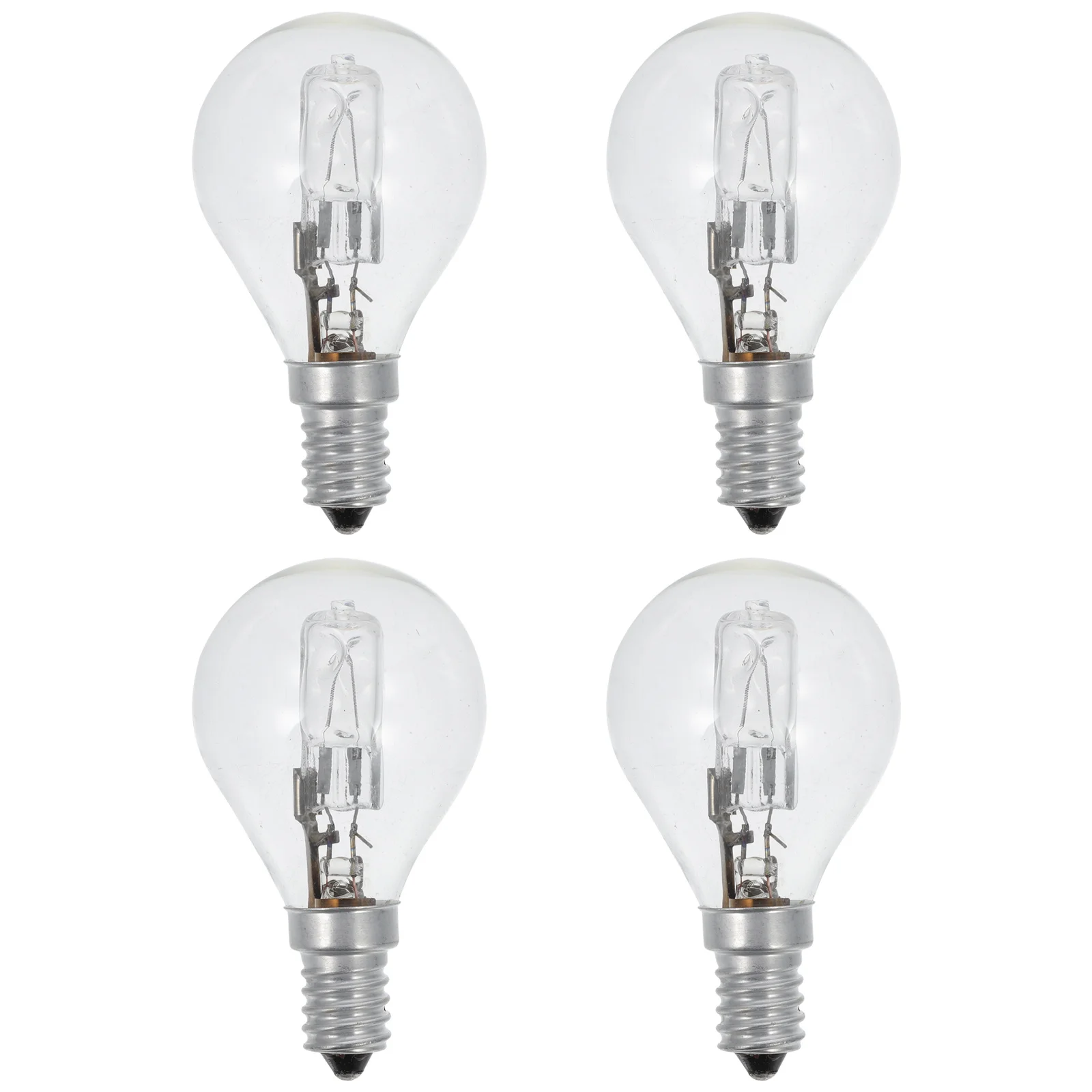 

4Pcs High Temperature Resistant Bulb E14 Screw Base for Microwave Oven Light Replacement Bright Efficient Appliance Lamp Bulb