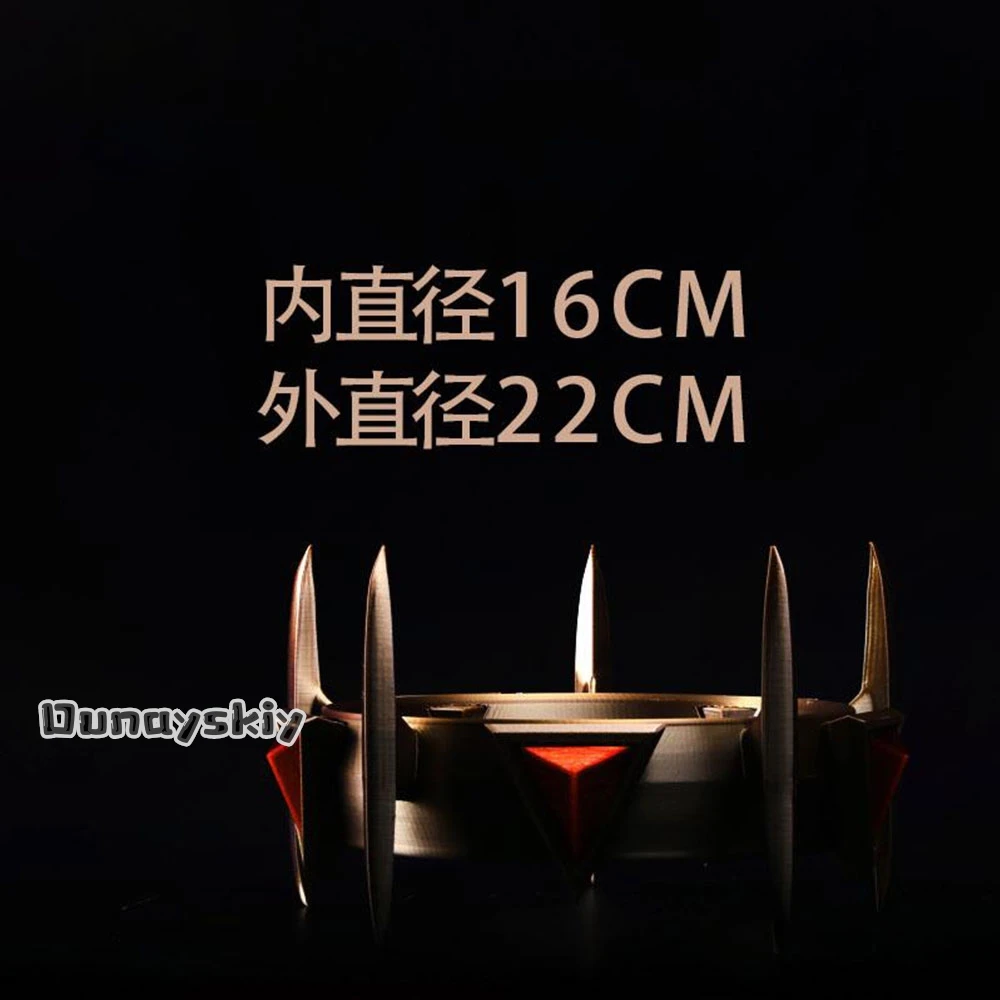 Inmortal Ahri LOL Inmortal Ahri Korona Bal Cosplay Rekwizyty Ręcznie Robione PVC Materiał 22CM Ahri Rekwizyty Korony do Odgrywania Ról