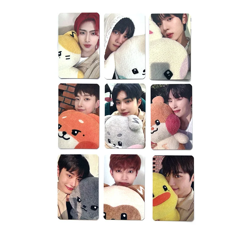 9Pcs/Set KPOP ZEROBASEONE You Had me at HELLO Album Lomo Cards Ricky Jiwoong Yujin Hanbin Selfie Photocards Postcards Fans Gifts