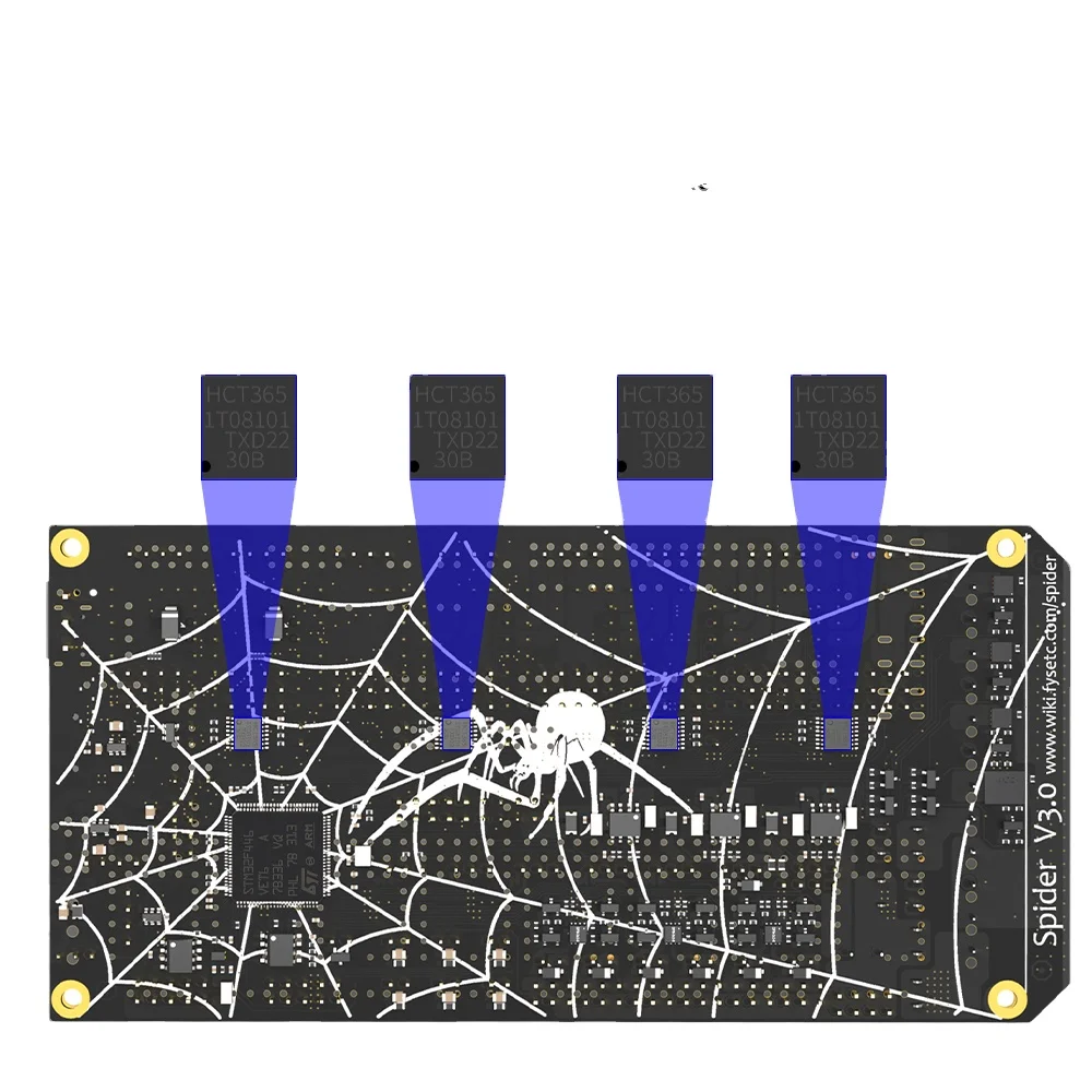 Spider V3.0 32Bit Motherboard STM32F446 Control Board With CAN Interface And Multi-Firmware Support For  Printer