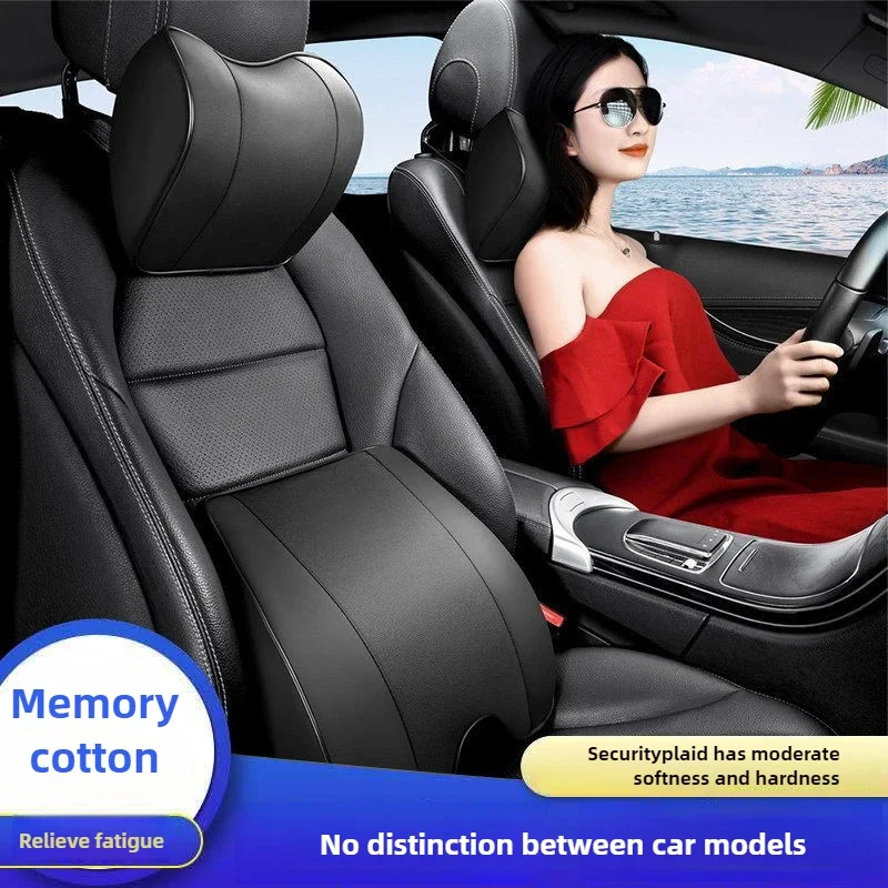 Ergonomic Memory Foam Car Neck Pillow Seat Headrest Lumbar Support Interior Decor