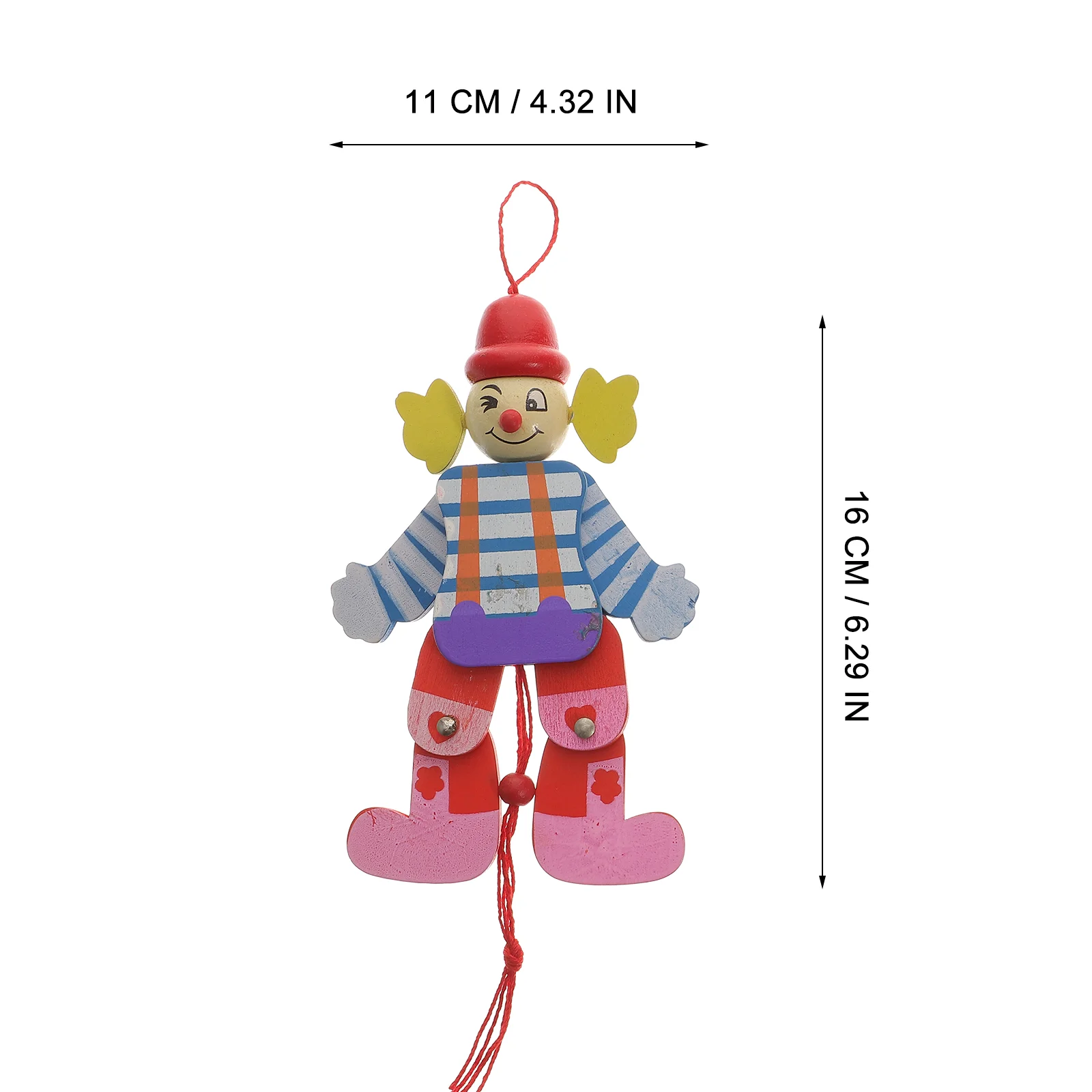 2-teiliges Marionette-Kinderspielzeug, Clown-Puppe, Kinderspielzeug, Kinderpuppen, Puppen, Marionetten