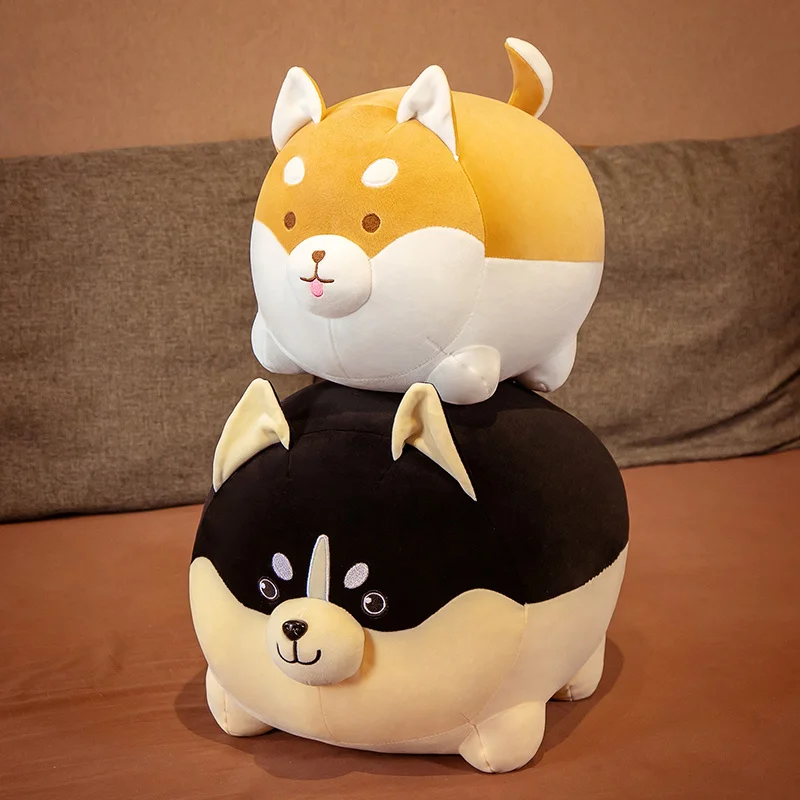 

Милый набор плюшевых игрушек: Шиба-ину и хаски, мягкие игрушки-собачки, идеальный подарок на день рождения для детей, подростков, девочек и мальчиков, декор для дома и спальни