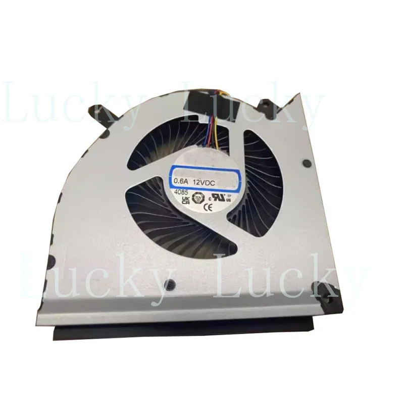 f   CPU Fan With cover For MSI Titan 18 HX A14V A14VIG A14VHG 0.6A 12VDC N518 Black