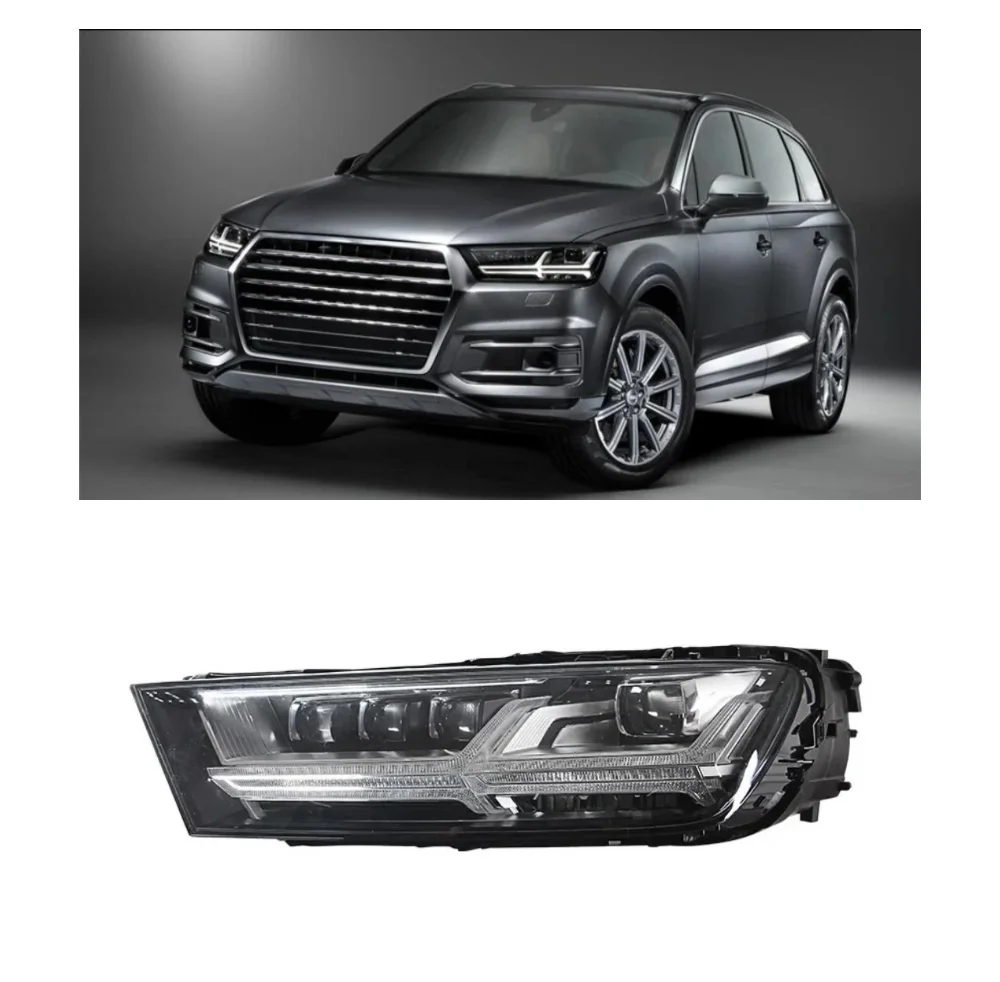 

Q7 Headlights 2016-2019 for Audi LED Assembly Headlamp OEM Accessories European Version Car Front Lamp Auto Lighting 4M0941773