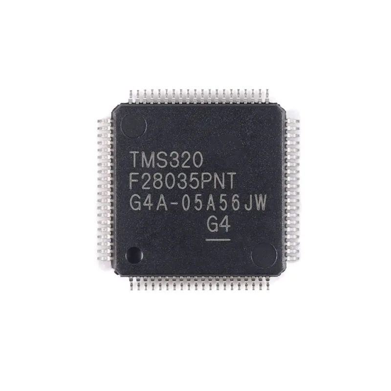 1/5PCS TMS320F28035PNT LQFP-80 TMS320F280 PNT Real-time C2000 60MHz 128KB Flash 32-bit CPU variable frequency motherboard Chip