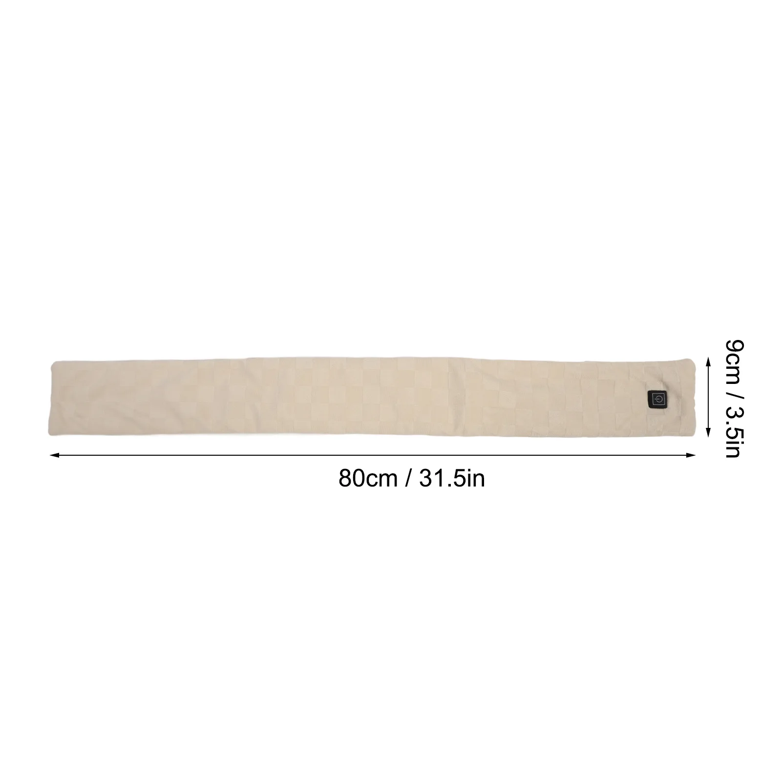 Sciarpa riscaldata avvolgente per il collo Electirc Sciarpa riscaldante USB sicura regolabile a 3 temperature Cotone nylon e peluche Accogliente e confortevole