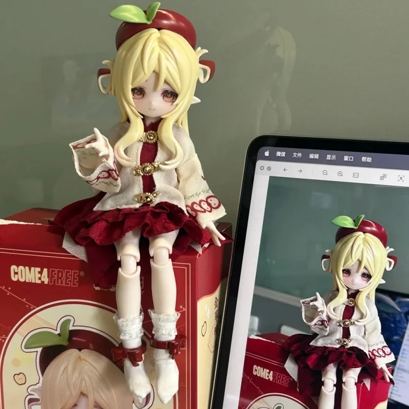 حقيقي Come4free Minty V3 فورتشن زلة الروح سلسلة صندوق أعمى كاواي 1/8 Bjd دمية الحلي عمل الشكل صندوق غامض اللعب هدية