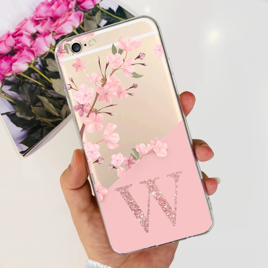 For Apple iPhone 6 6S Plus Case New Letters Cover Soft Silicone Phone Case For iPhone 6 Plus iPhone6 iPhone6S Back Covers Bumper
