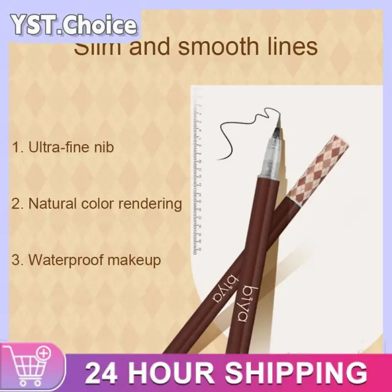 Liquid Eyebrow Pencil Tricolor Extra Fine Nib Long-lasting Makeup Waterproof And Sweatproof Clearly Rooted Health & Beauty