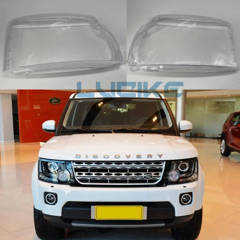 

For Land Rover Discovery 4 LR4 2014 2015 2016 2017 2018 Headlight Transparent Cover Lampshade Headlamp Shell Lens Plexiglass