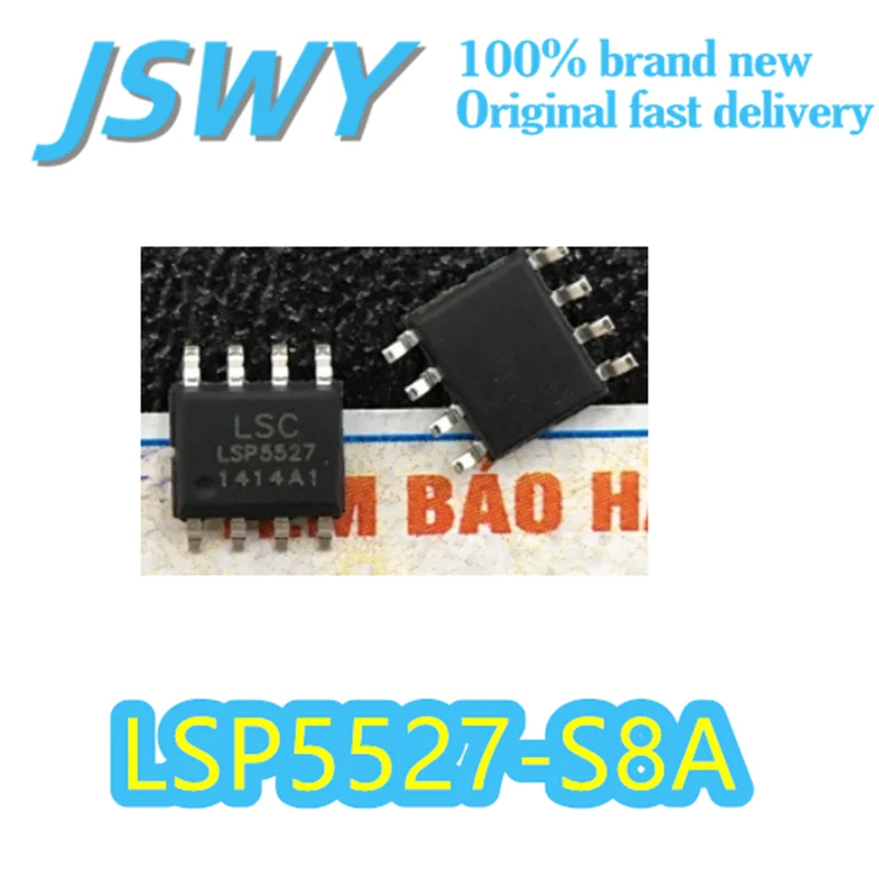 

(10/50 pieces) LSP5527-S8A Original genuine LSP5527 SOP-8 package Synchronous rectifier step-down DC-DC converter Electronics