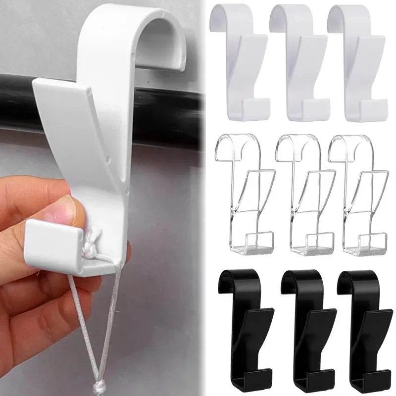 

3PCS Kitchen Bathroom Hanger Clips Storage Racks Heated Towel Radiator Rail Clothes Scarf Hanger Hooks Holders Shower Hanger