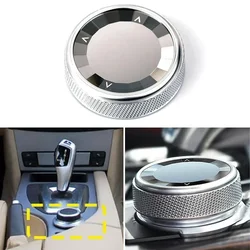 Para BMW E60 E61 E70 E71 E72 E66 5 Series X5 X6 Crystal IDrive botón Multimedia cubierta de perilla botones de Control central perilla de interruptor