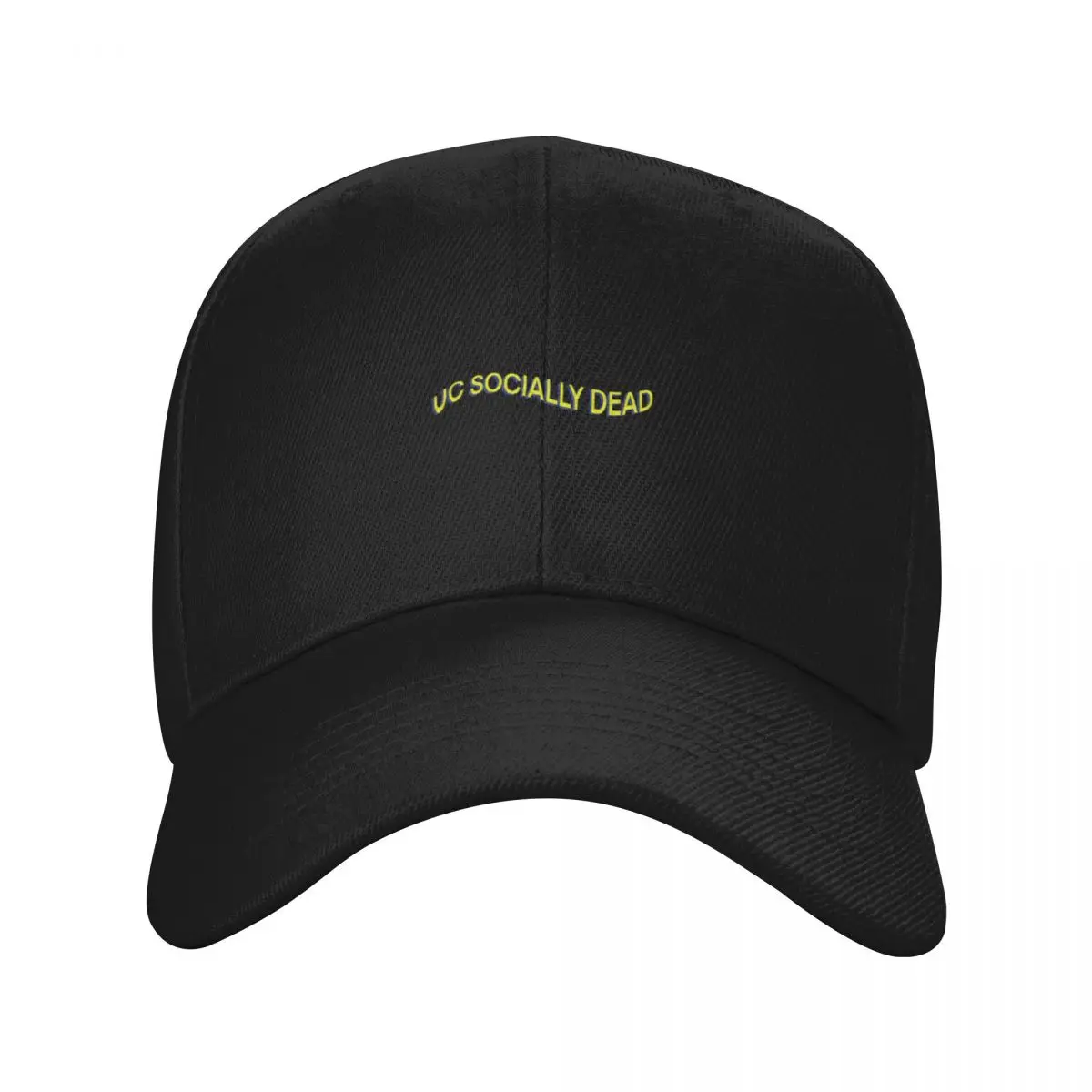 UC Socially Dead Baseball Cap black Anime Trucker Cap Mens Women's